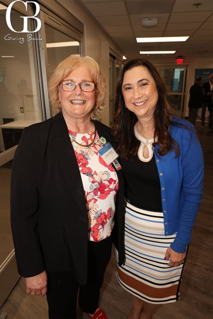 Marguerite Paradis and Lori Moore
