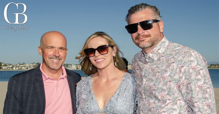 Mark Chavez with Roxanne and Corey Hahn