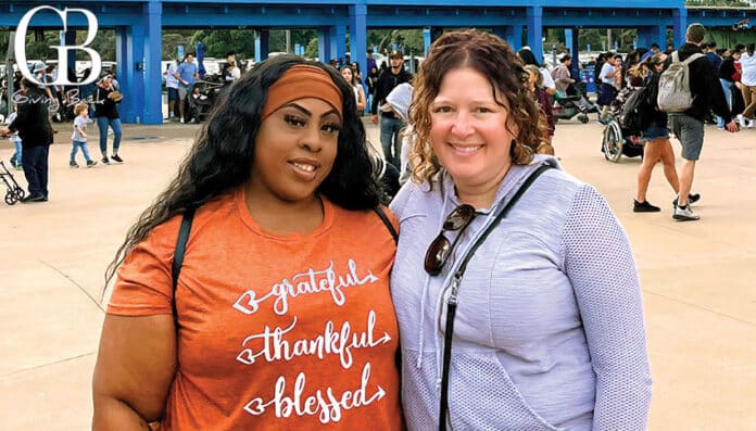 Marquita with her mentor Jennifer