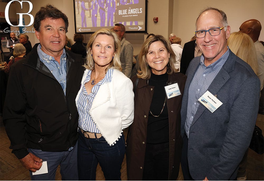 Mike Martin Lori Fleet Martin with Julie Adelizzi Parker and Sean Parker