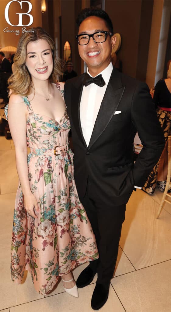 Rebecca Maxwell and Jason Paguio