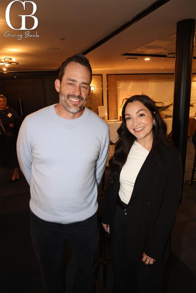 Scott Lewis and Andrea Lopez Villafana