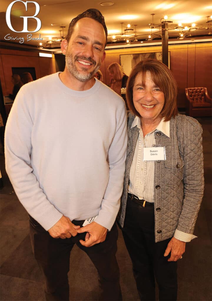Scott Lewis and Former Congresswoman Susan Davis
