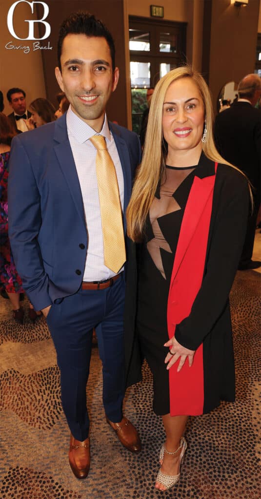 Shahrooz Shelechi and Brianna Ahern