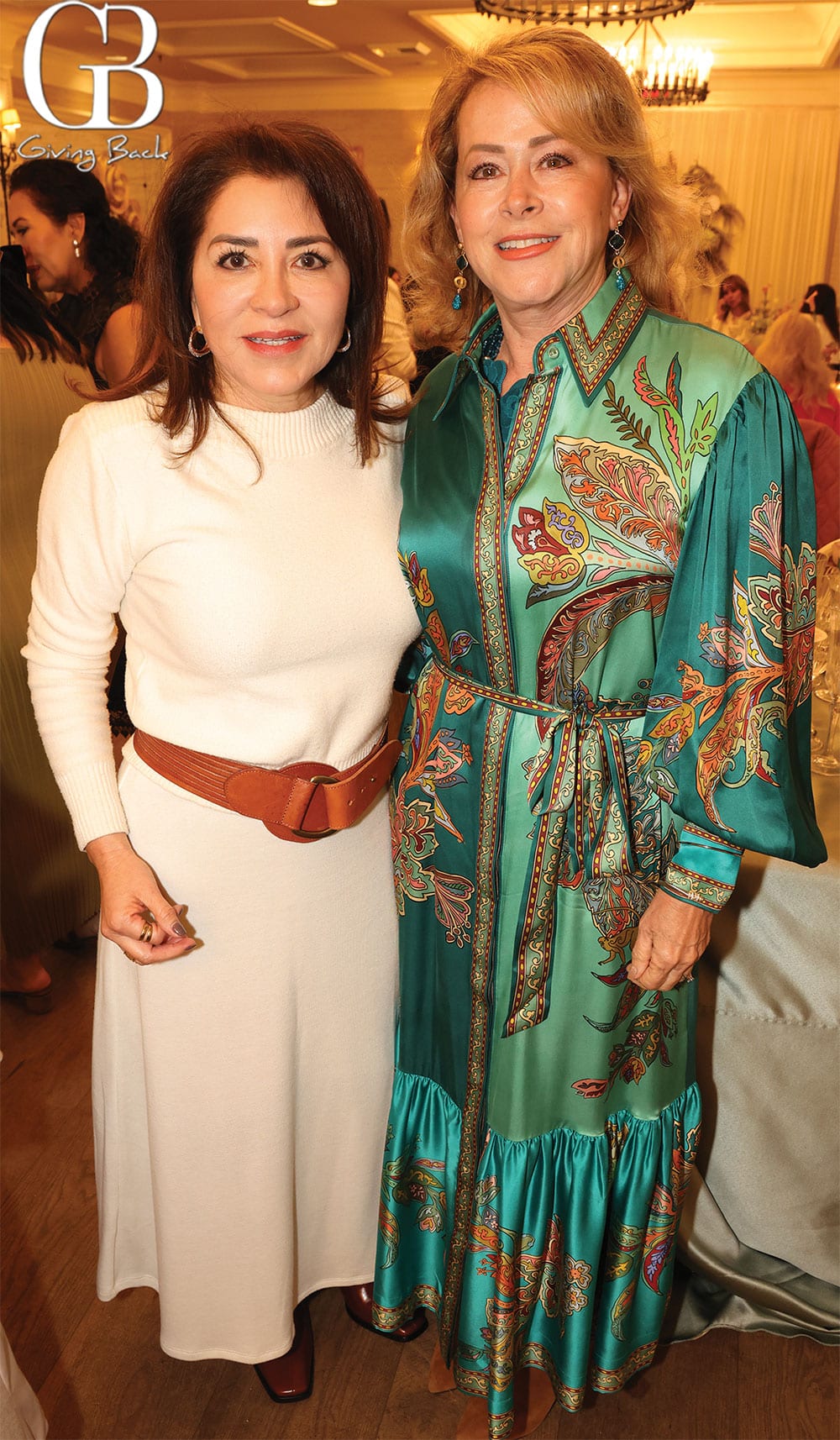 Yolanda de Riquer and Vivian Unanua
