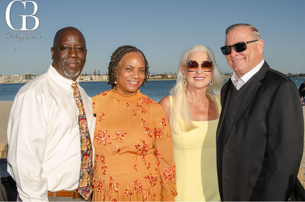 Andrew and Alicia Chapman with Tina and Bill Howe