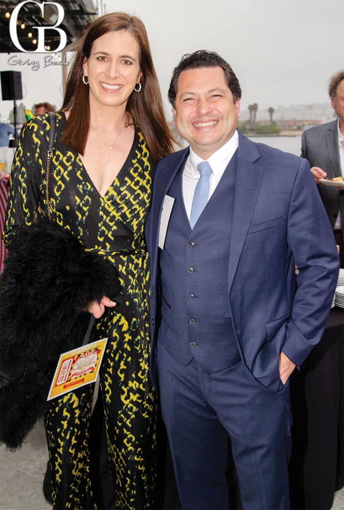 Ashley White and Jonathan Benet