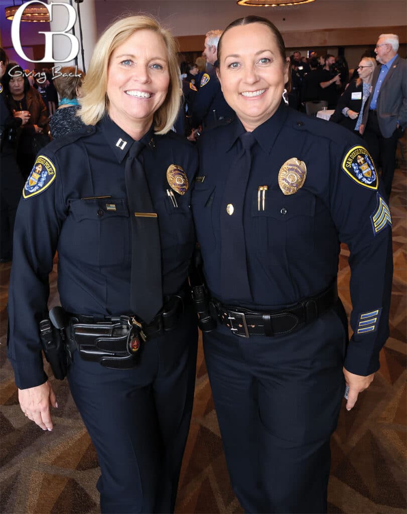 Captain Laura Mclean and Det Sergeant Monica Robinson