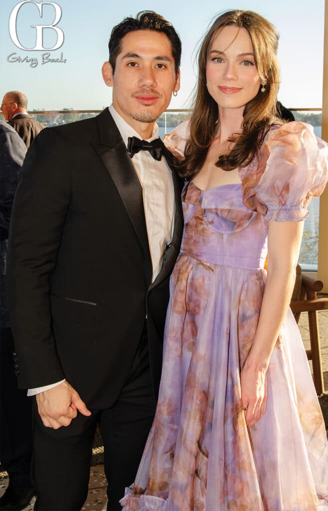 Christopher Ma and Elaine Carlin