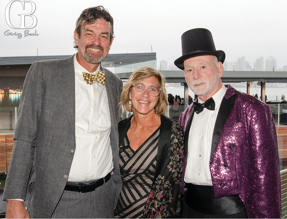 Dale and Beth Sandford with Jon Kurtin