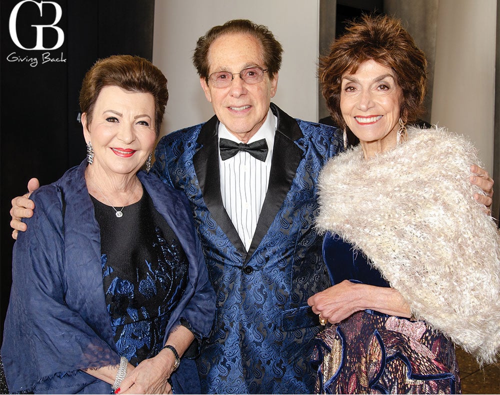 Diana and Eli Lombrozo with Joyce Gattas