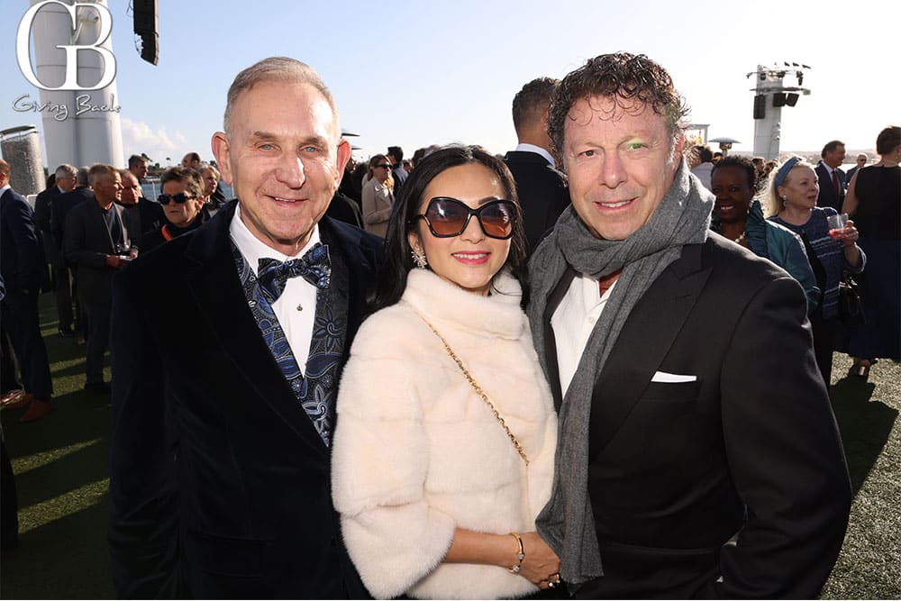 Howard Pearl with Nora and Scott Sugarman