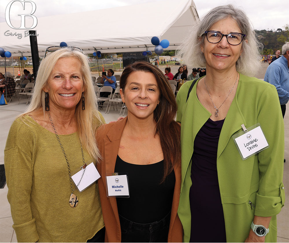 Kathy-Frith-Michelle-Moffitt-and-Loraine-Devos - GB Magazine Kathy Frith Michelle Moffitt and Loraine Devos