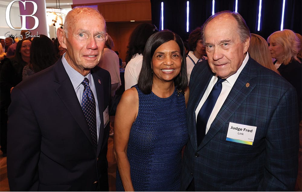 Lou Scanlon Marla Marshall and Judge Fred Link