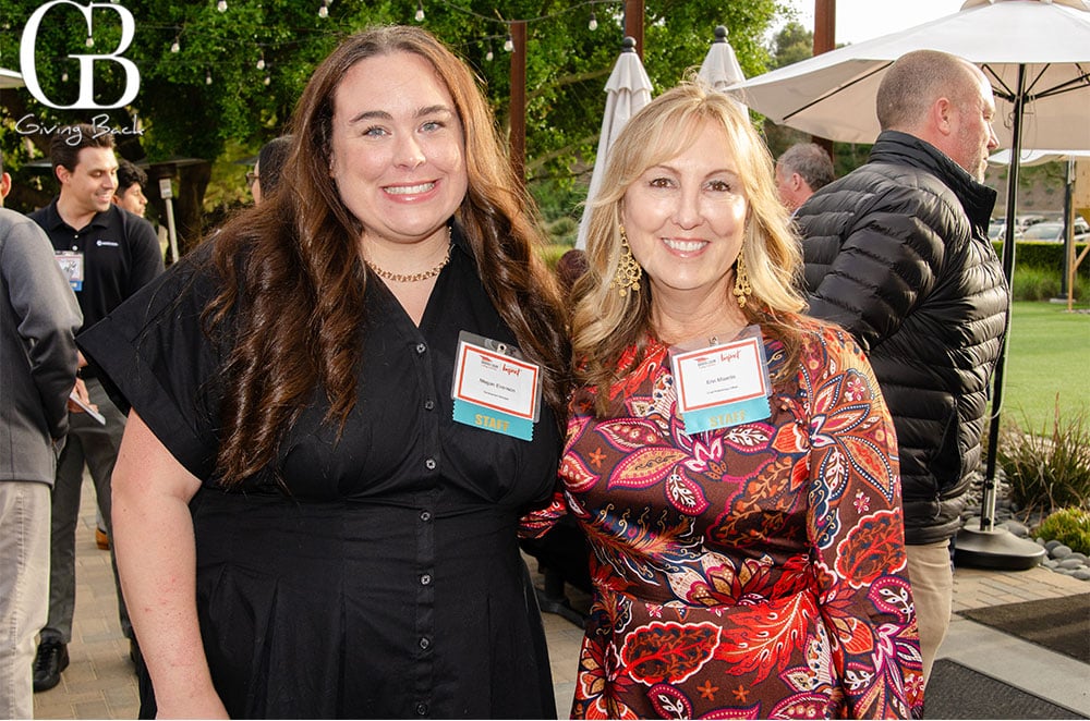 Megan Evanson and Erin Miserlis