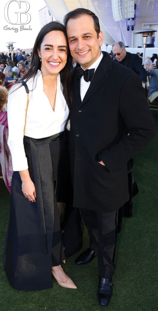 Nadia Farjood and Councilman Raul Campillo