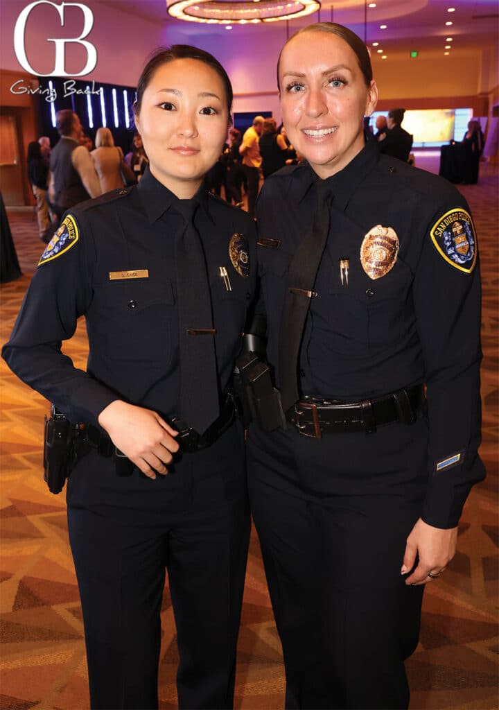 Officer Sophia Choi and Detective Kristina Dortenzio