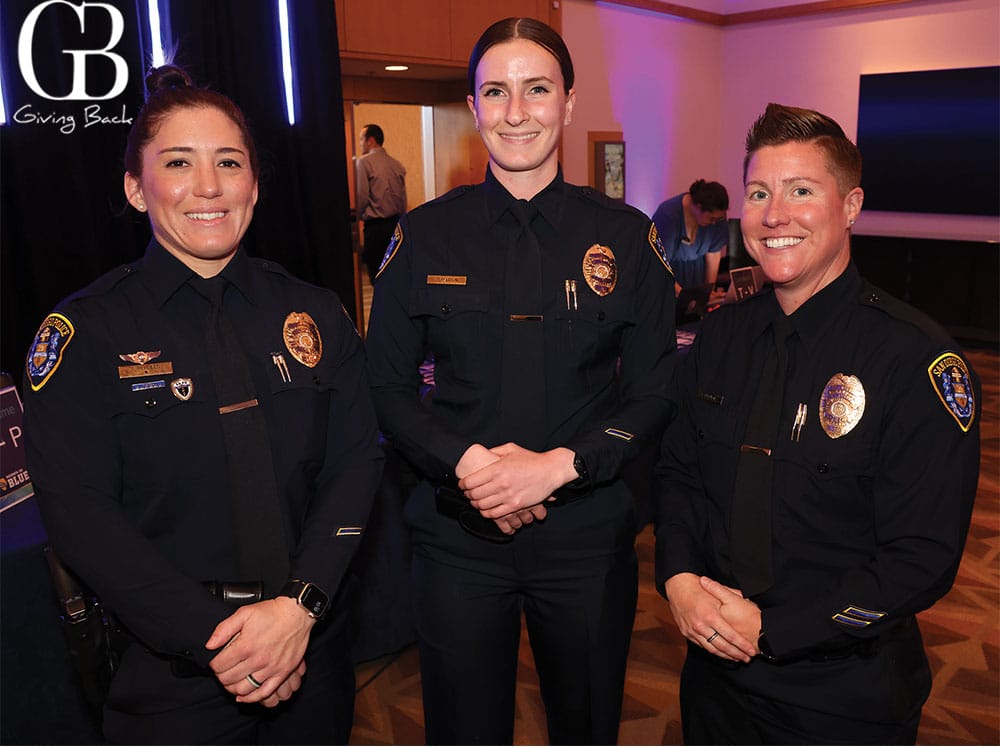 PO2 Carly Rivezzo PO2 Christina Martin and PO2 Lori Revhoz