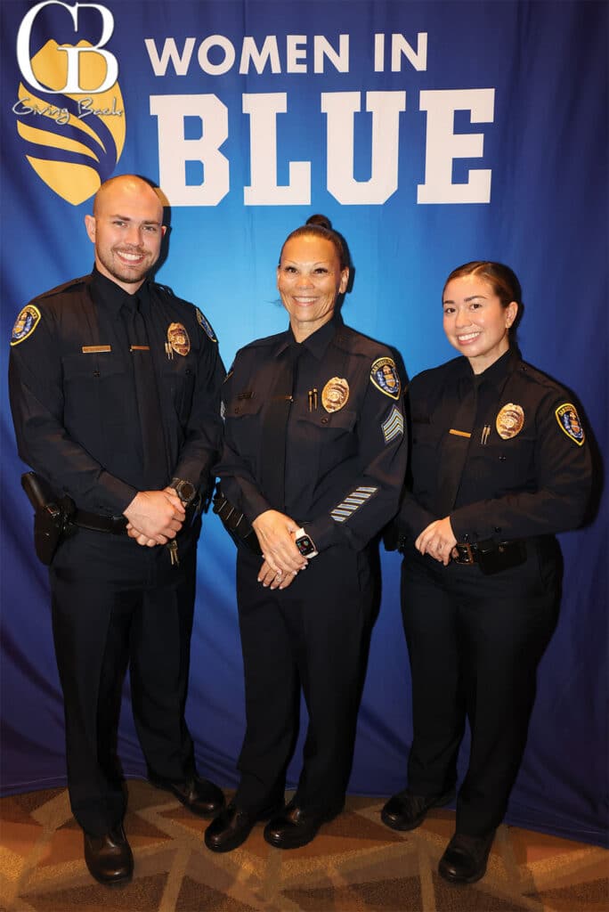 Police Officer Ryan Tentler Det Brigitta Belz and Police Officer Sunny Cabrero