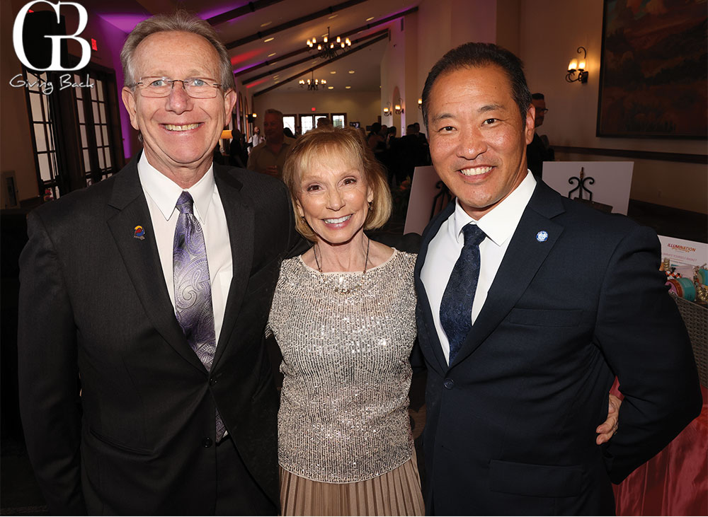 Ray and Karen Pearson with Councilman Kevin Shin