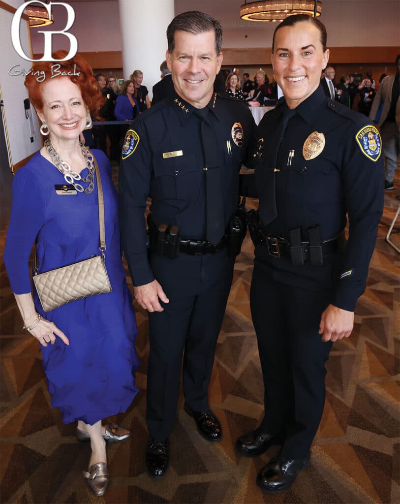 Sara Napoli Chief Scott Wahl and Police Officer Tori Albini