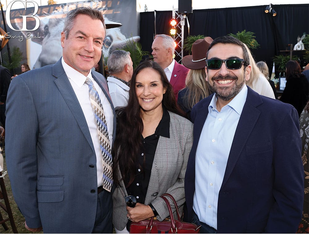 Scott-and-Traci-Steckel-with-Danesh-Derissi - GB Magazine Scott and Traci Steckel with Danesh Derissi