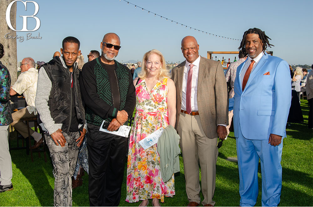Shahede Price Adib Mahdi Jackie and Del Lewis with Melvin Watson