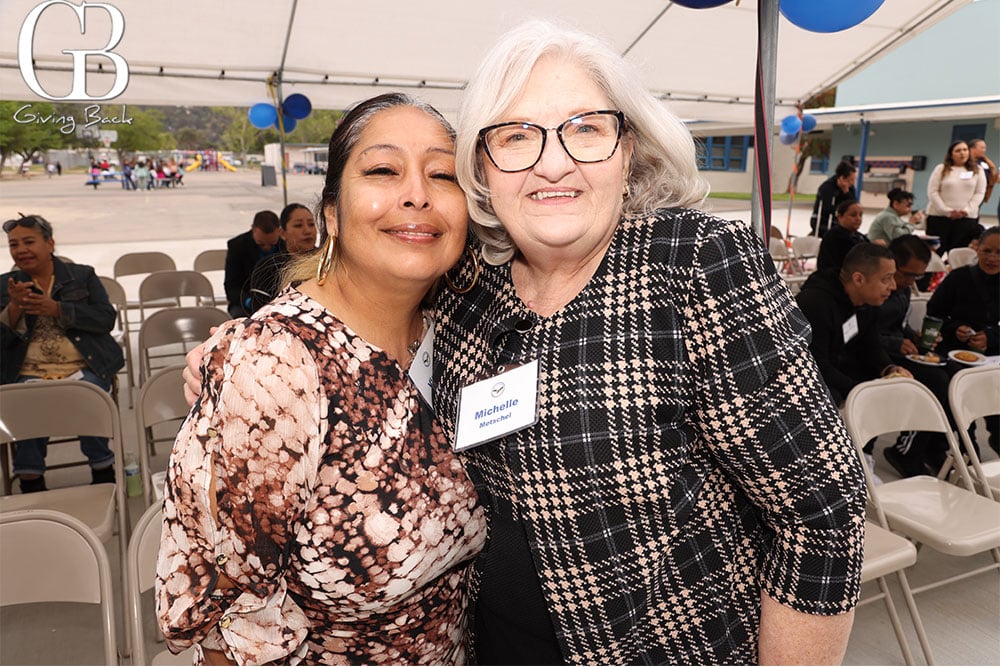 Violeta-Lombera-and-Councilwoman-Michelle-Metschel - GB Magazine Violeta Lombera and Councilwoman Michelle Metschel