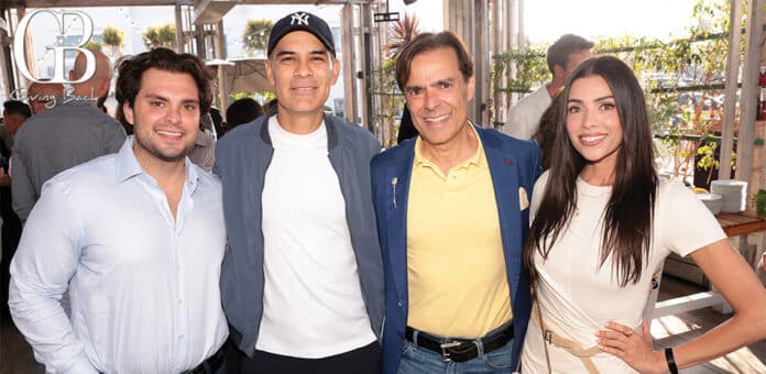 Ali Moradi, Rafael Márquez, Vahid Moradi and Pegah Ghamary