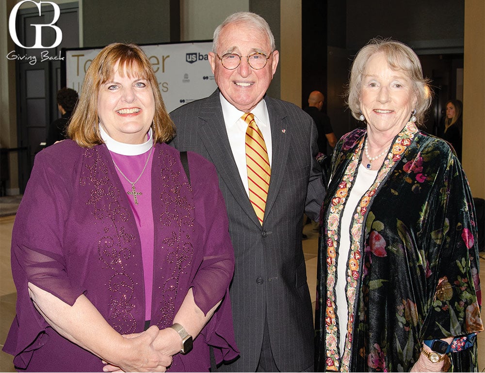 Bishop Susan Brown Snook Mike Collier and Judy Cater