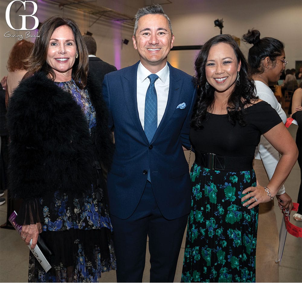 Carrie Kapich with Chris and Maria Cate