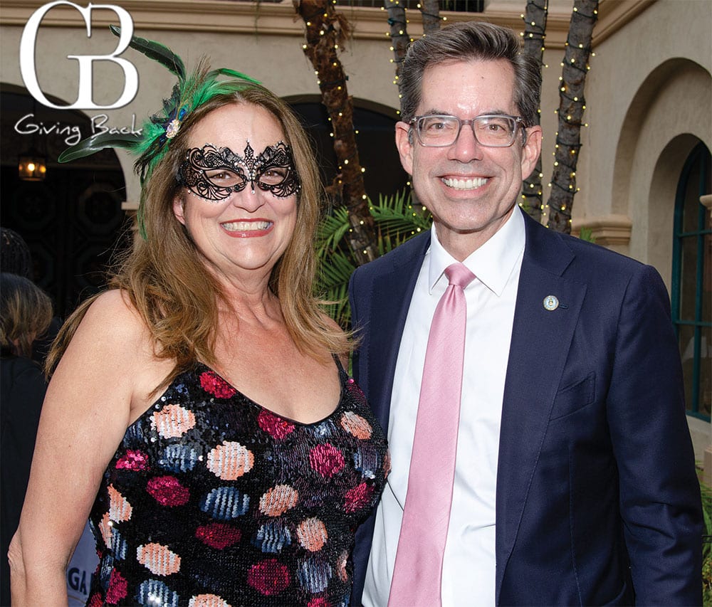 Christine Moore and Councilman Stephen Whitburn