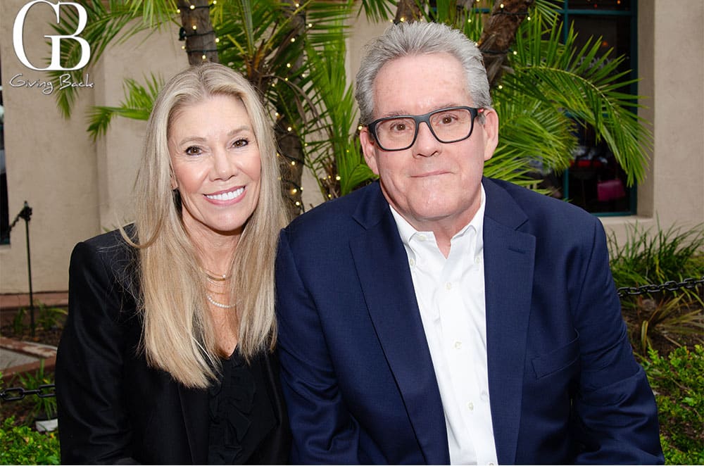 Christine Stavros and David Mann