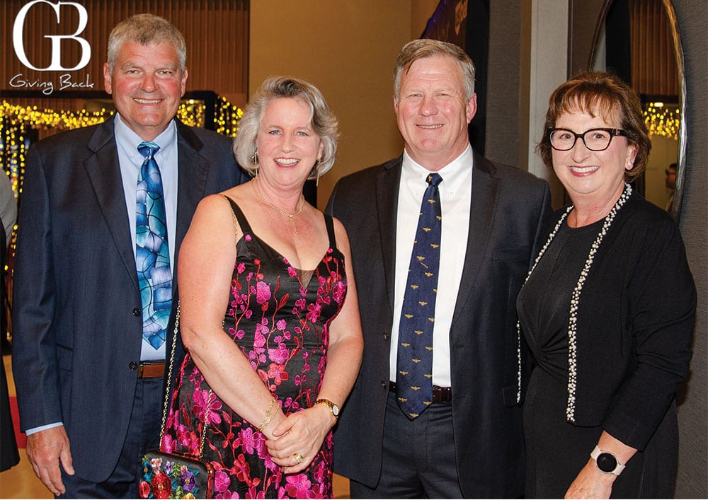 Dennis Landall Mary and Tim Conroy with Stephanie Landall
