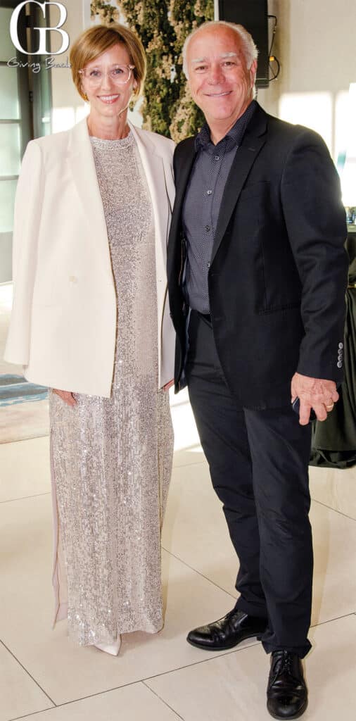 Elizabeth Fitzsimons and Don Brennan