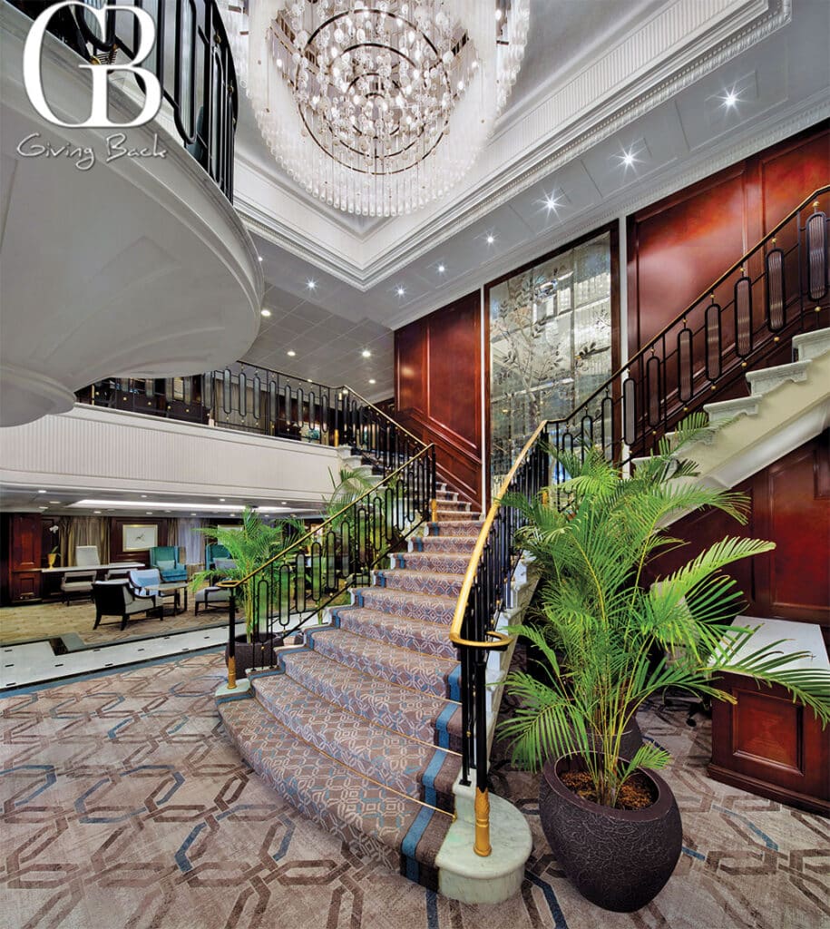 Grand Staircase aboard Nautica