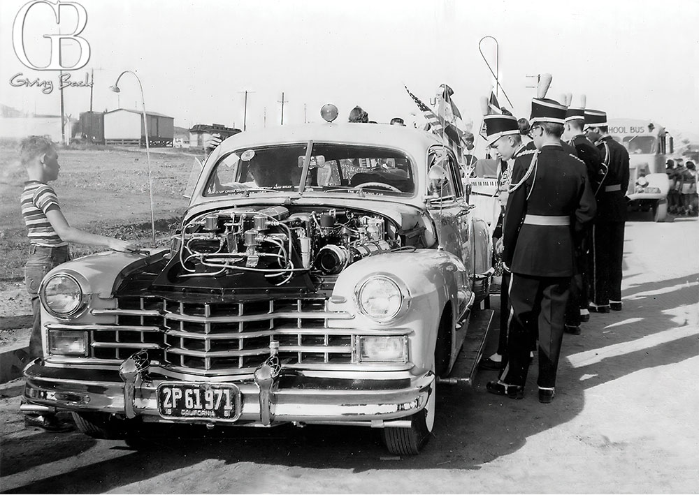 Louie Mattars Fabulous Car always drew a crowd