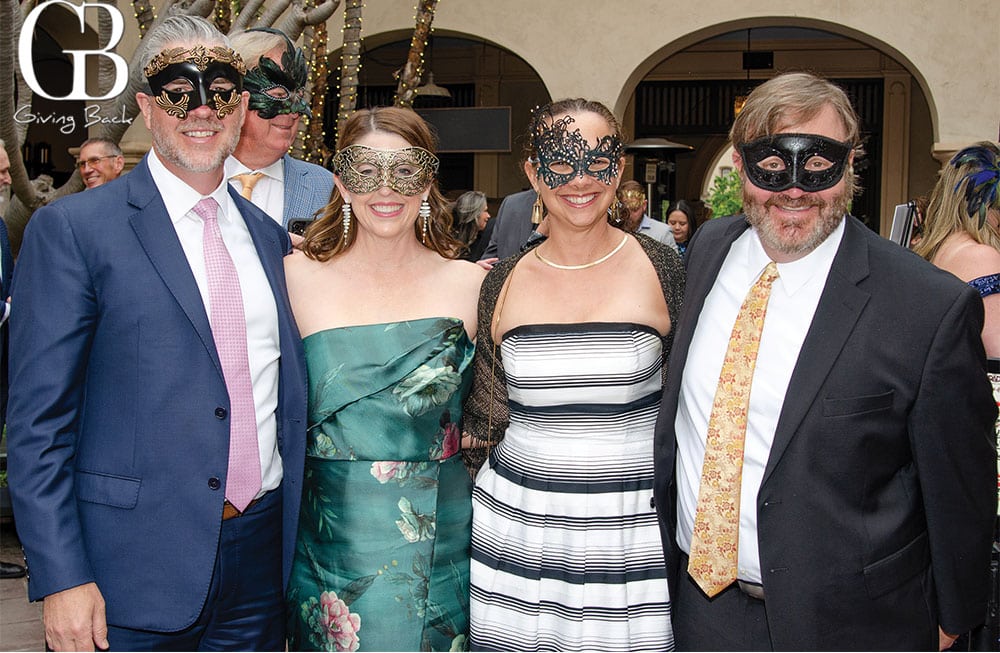 Mark and Molly Rackers with Christina and Johner Riehl