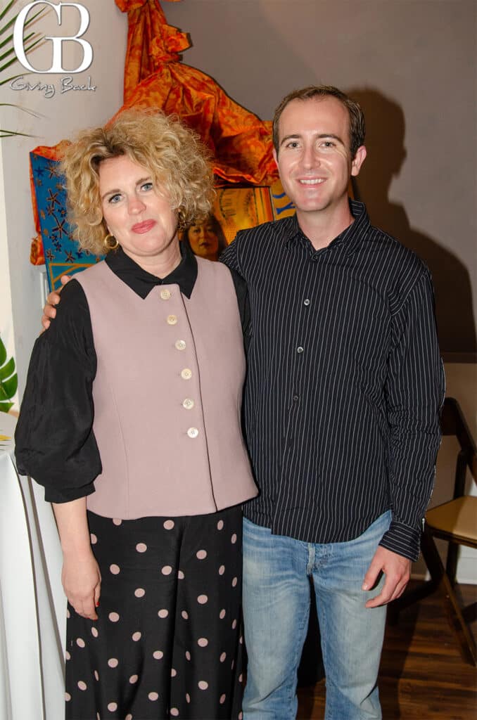 Maura Walters and Michael Mitchell
