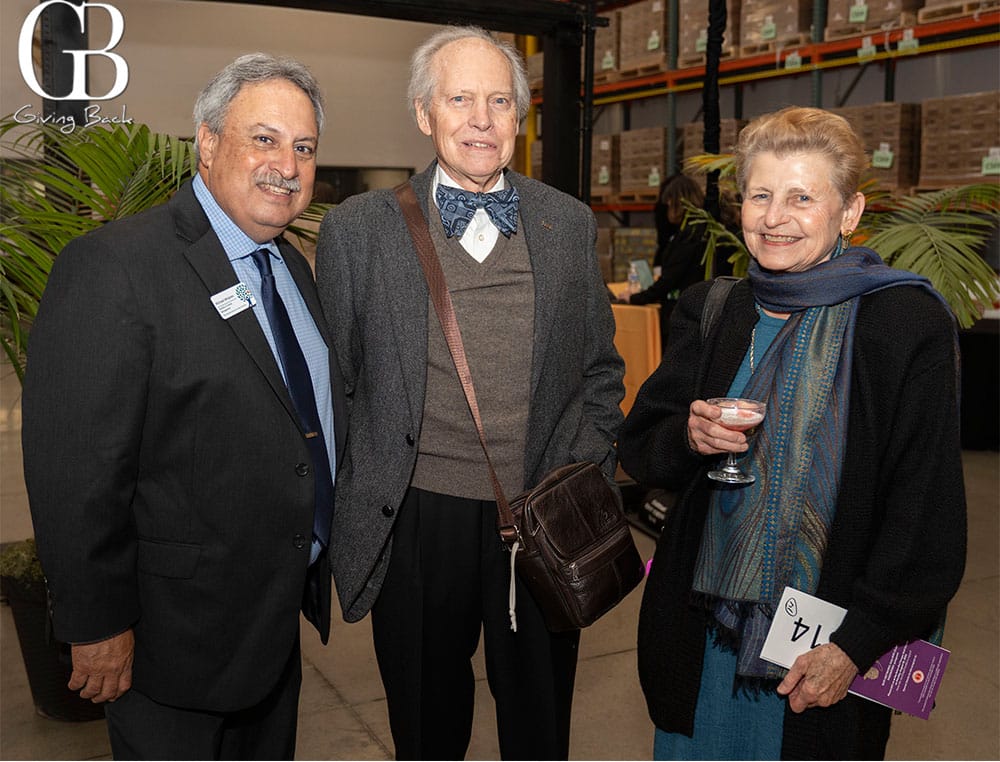 Michael Minjares with Robert and Joan Reese
