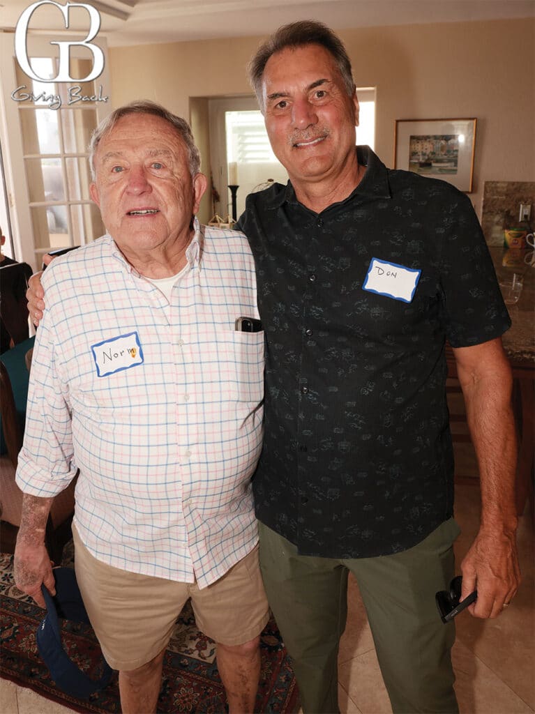 Norm Hapke and Don Duford