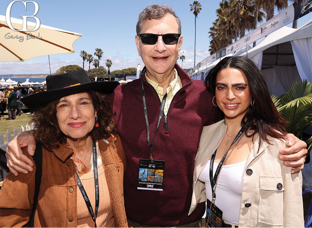 Rachel and Robert Perlmutter with Alexa Moradi