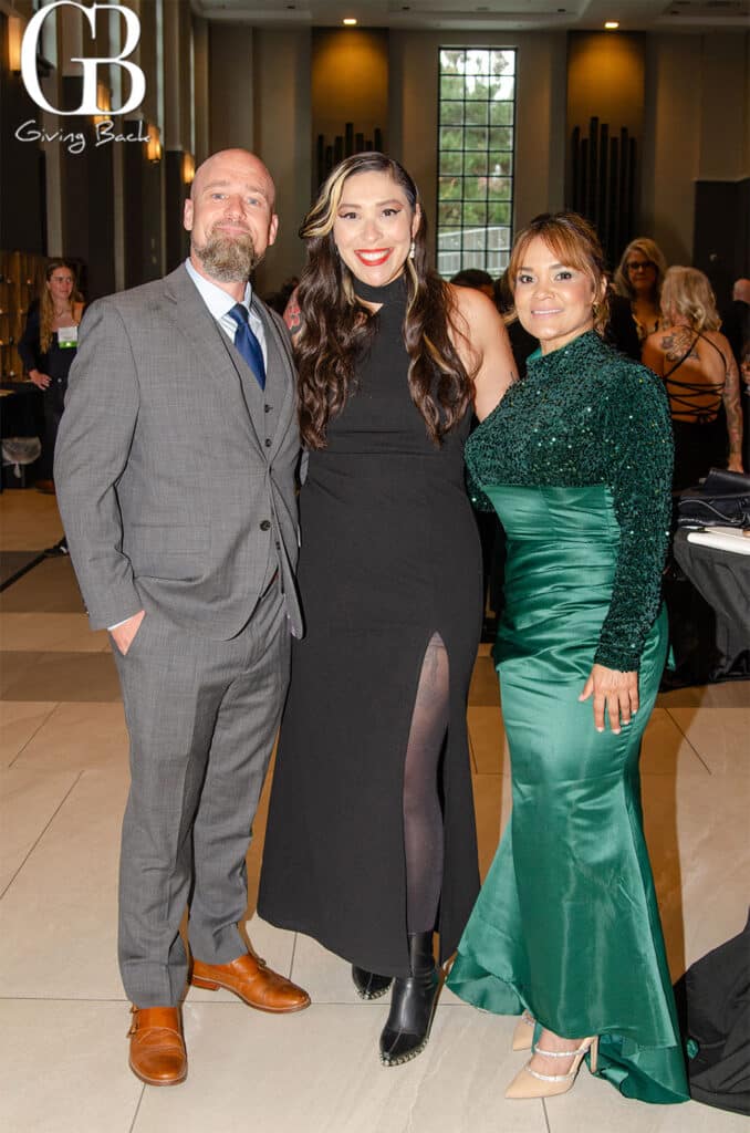 Robert and Jo El Hill with Nancy Reyes