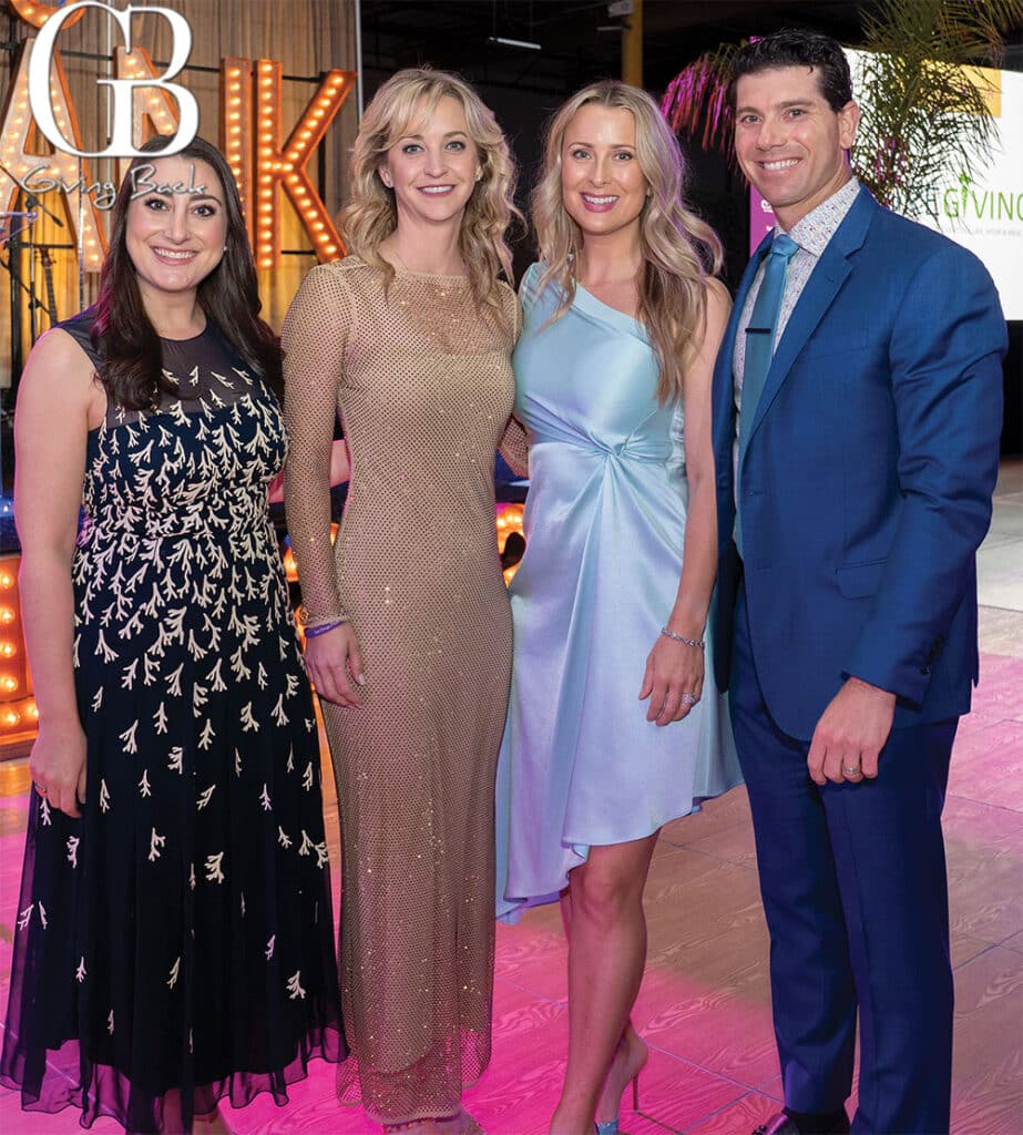 Sara Jacobs Jennifer Anderson with Amy and Adam Jacobs