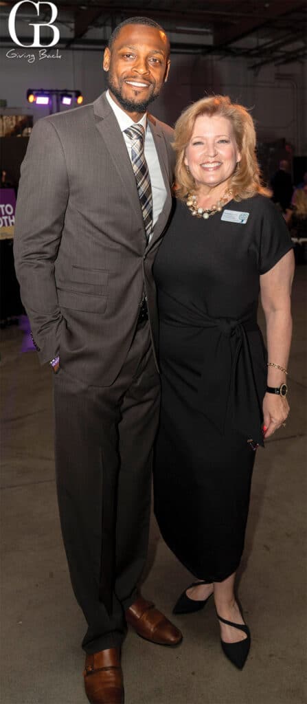 Seyi Ajirotutu and Kimberley Layton