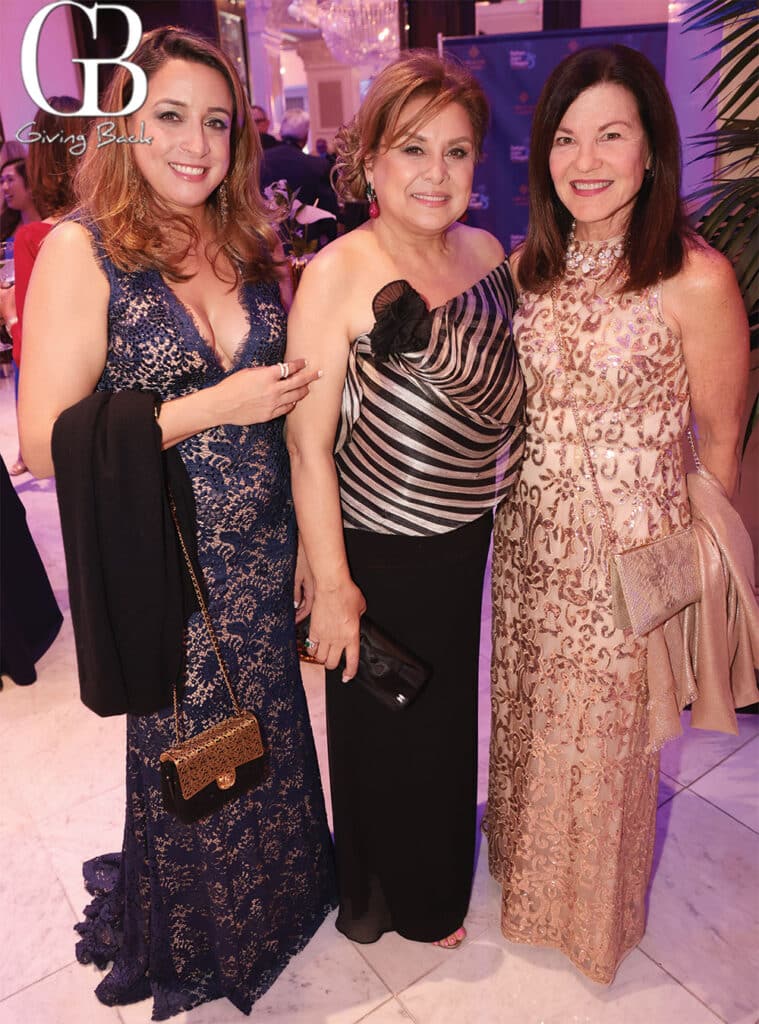 Sormeh and Sussan Mahjouri with Kathy Glaser