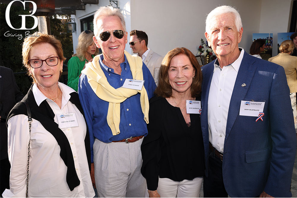 Virginia and John Turpit with Judy and Don Oliphant