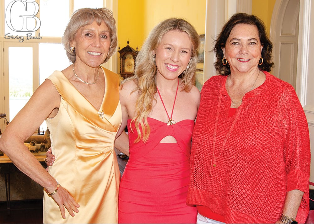 Barbara and Jacqueline Denysiak with Marla Black