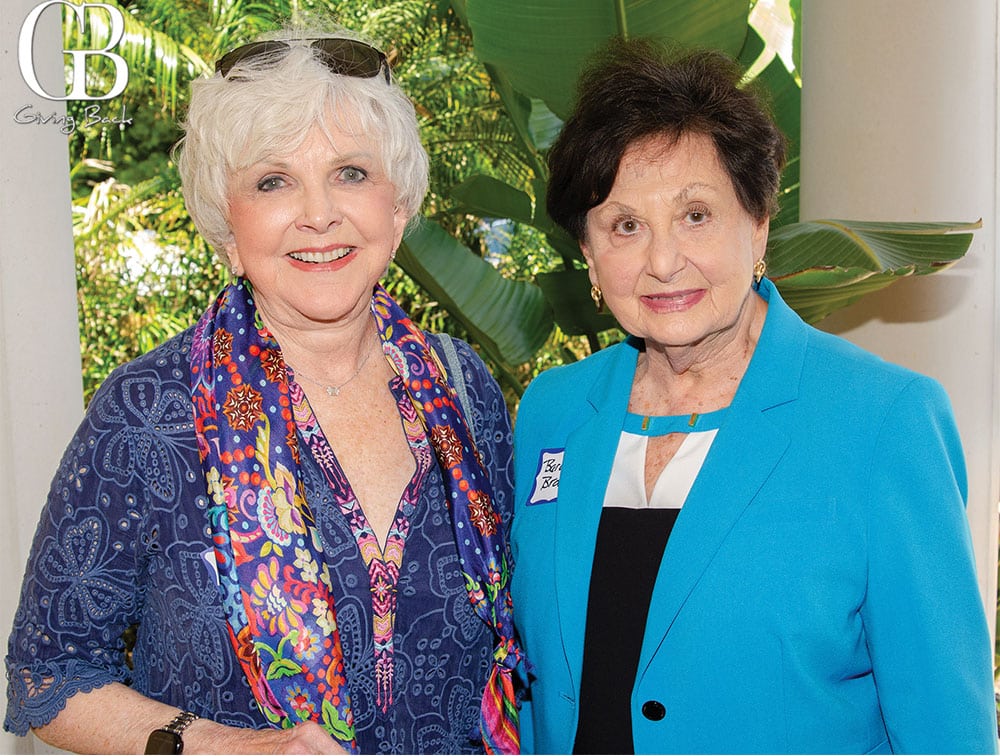 Denise McGuire and Barbara Brown