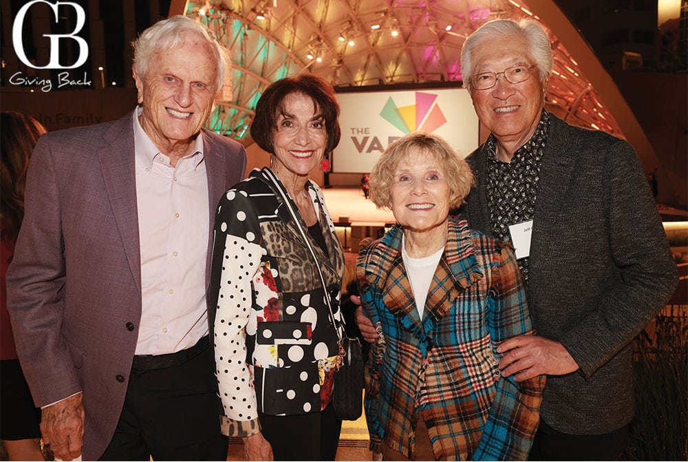 Jay Jeffcoat Joyce Gattas with Carol and Jeff Chang